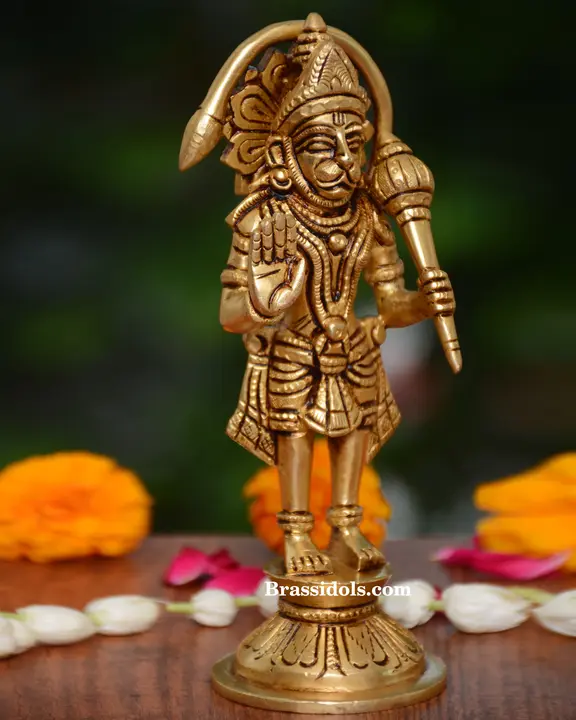 Standing Hanuman With Base - image 2