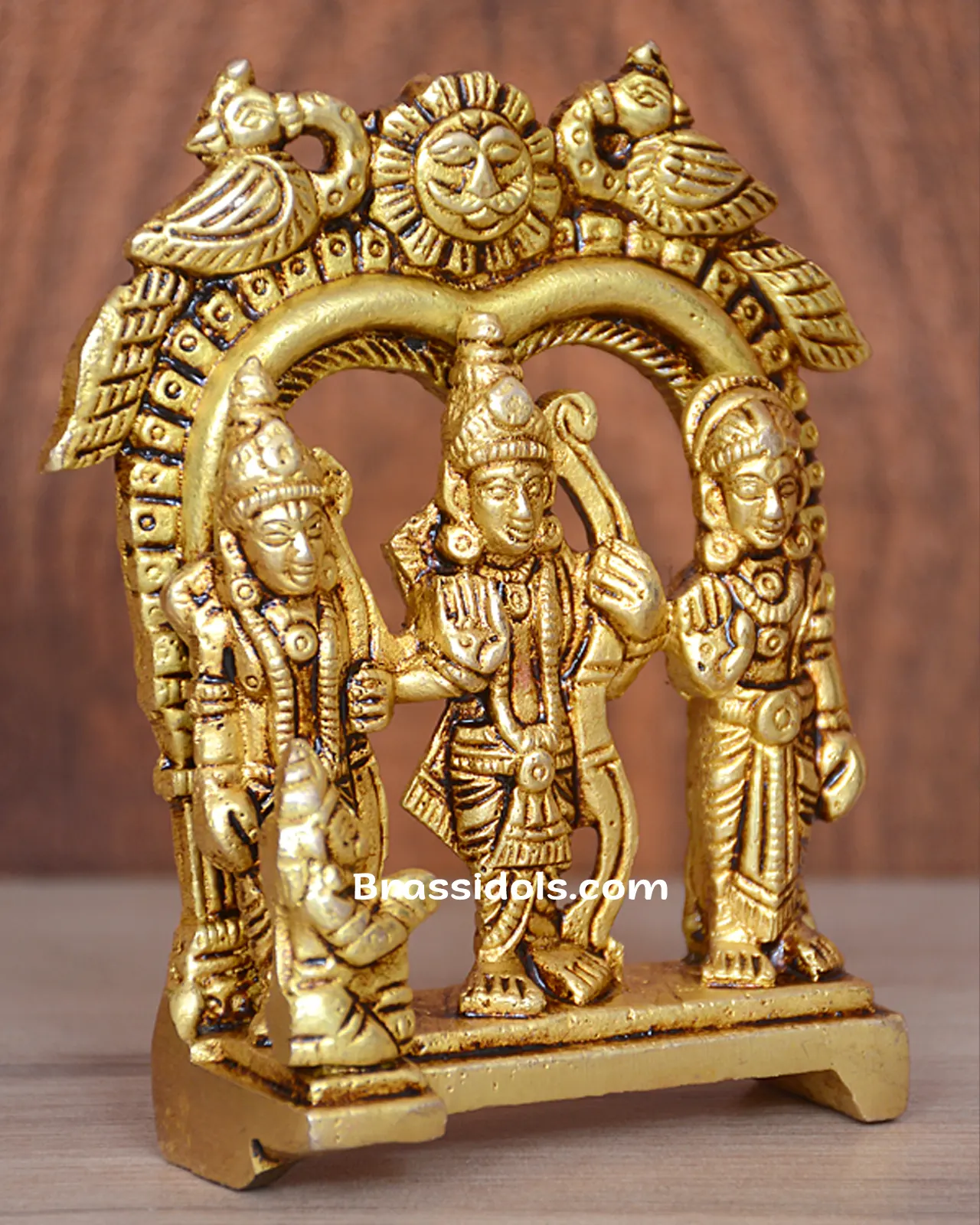 Brass Frame Ram Darbar - image 2