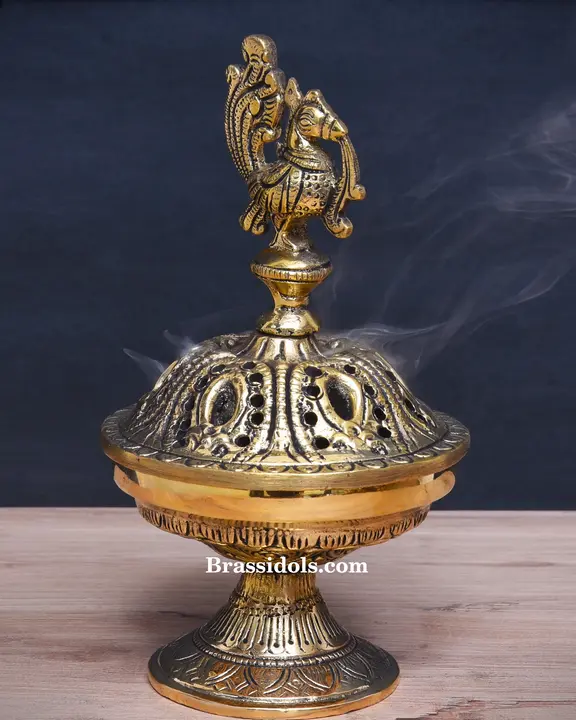 Peacock incense Burner - image 2