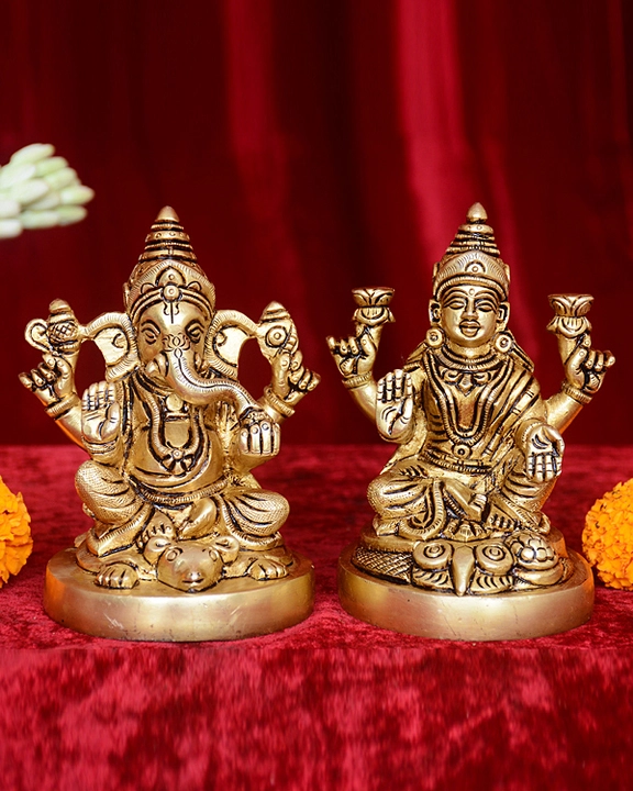 Laxmi Ganesh with Rat - image 1