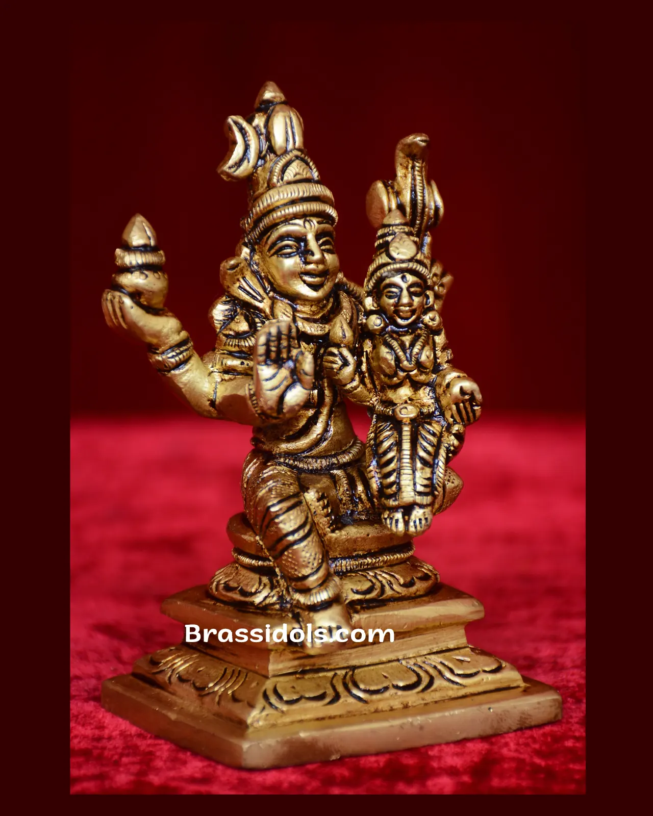 Shiva Parvati with Base - image 2