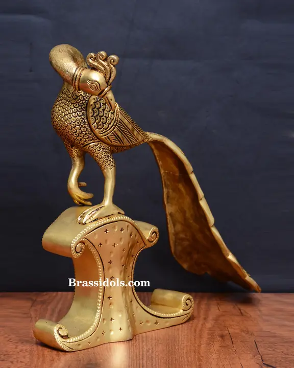 Astalakshmi Peacock Diya - image 2