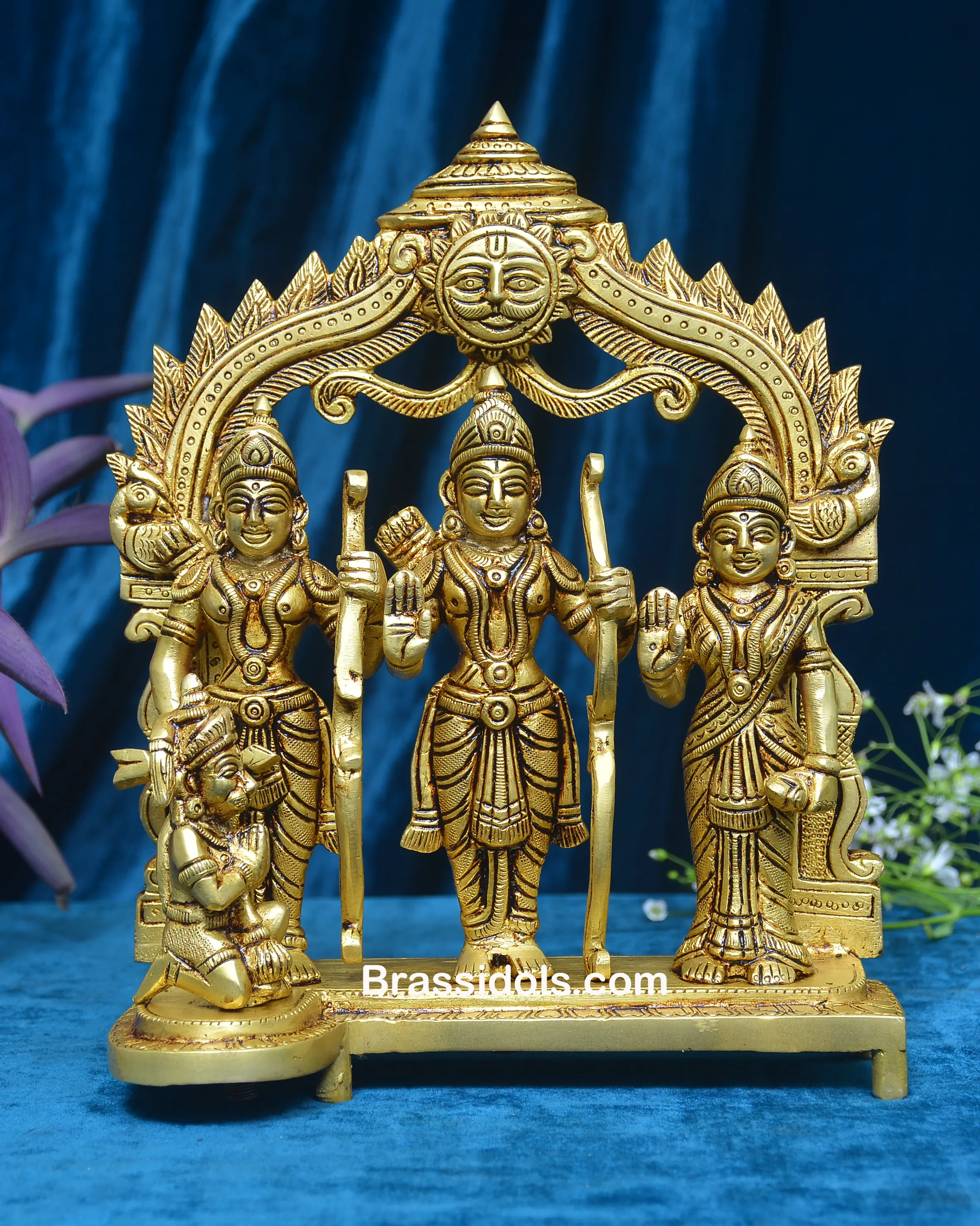 Brass Frame Ram Darbaar 9 inches - image 1