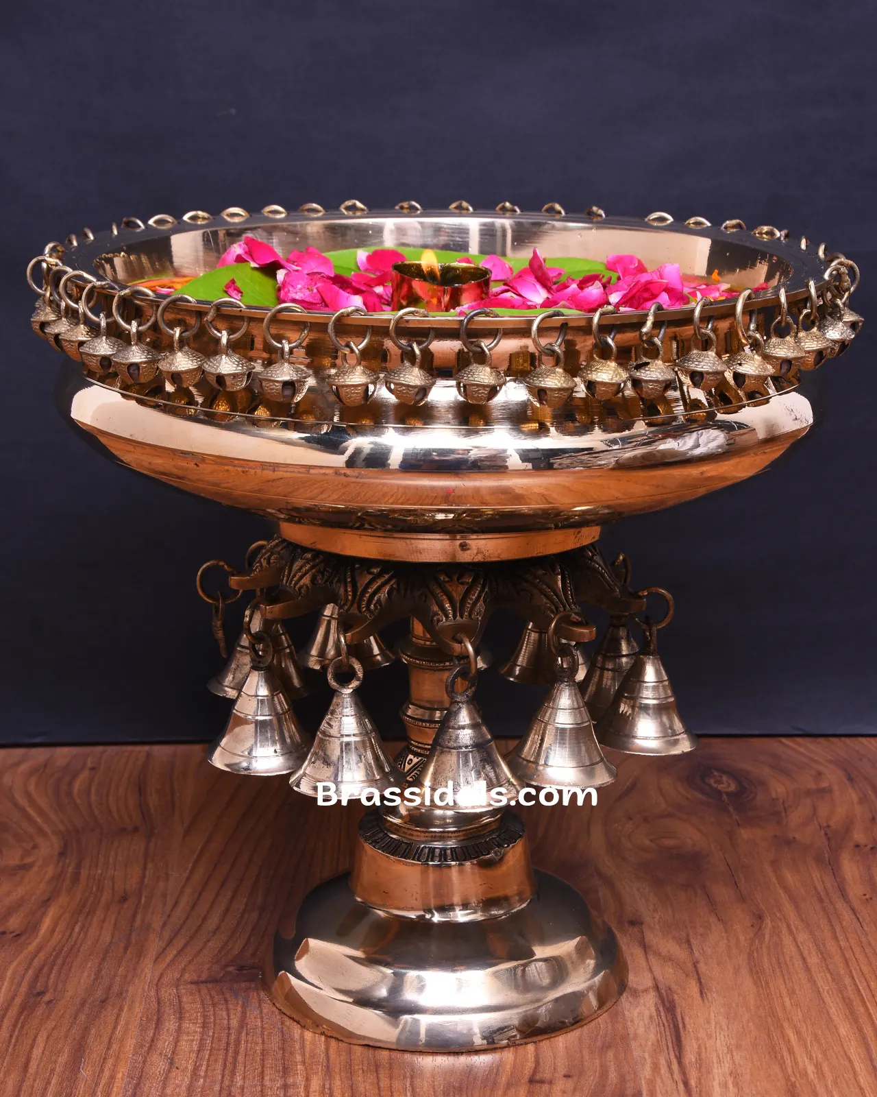 Brass Flower Urli Big - image 1