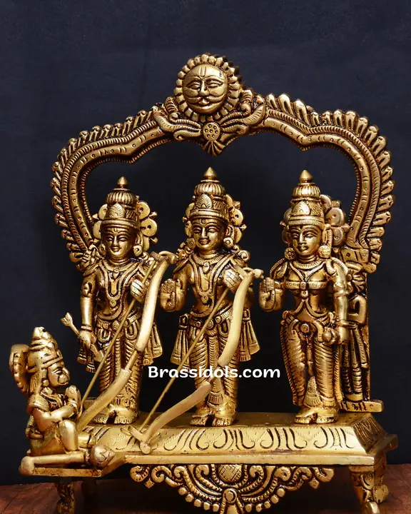 Brass Ram Darbar (11 Inch) - image 2
