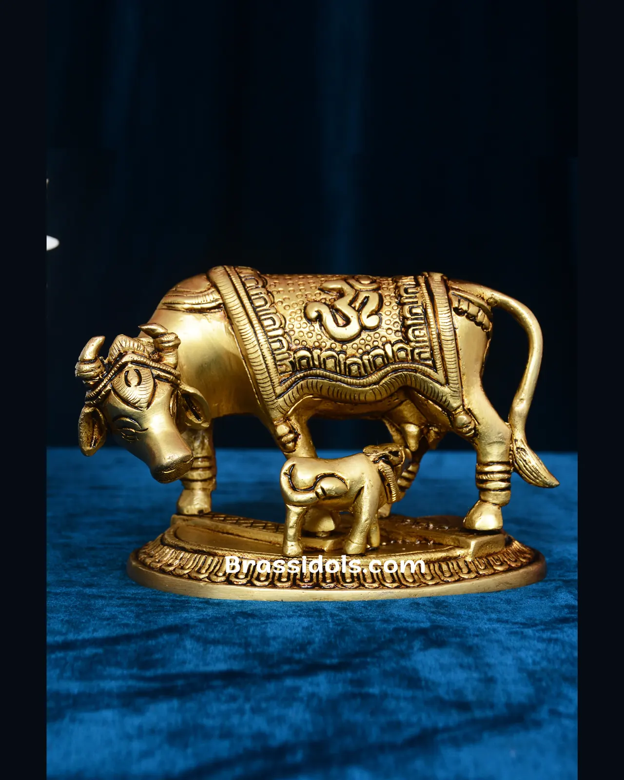 Cow Calf Om & Swastik - image 1