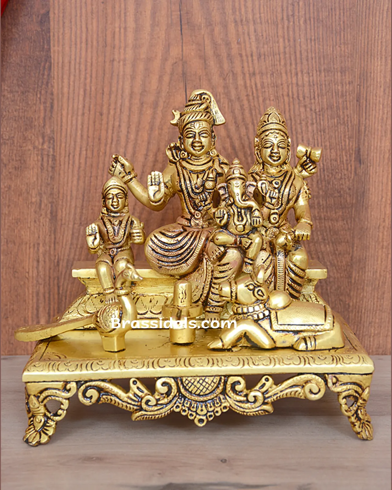 Standing Frame Shiva Parvati - image 1