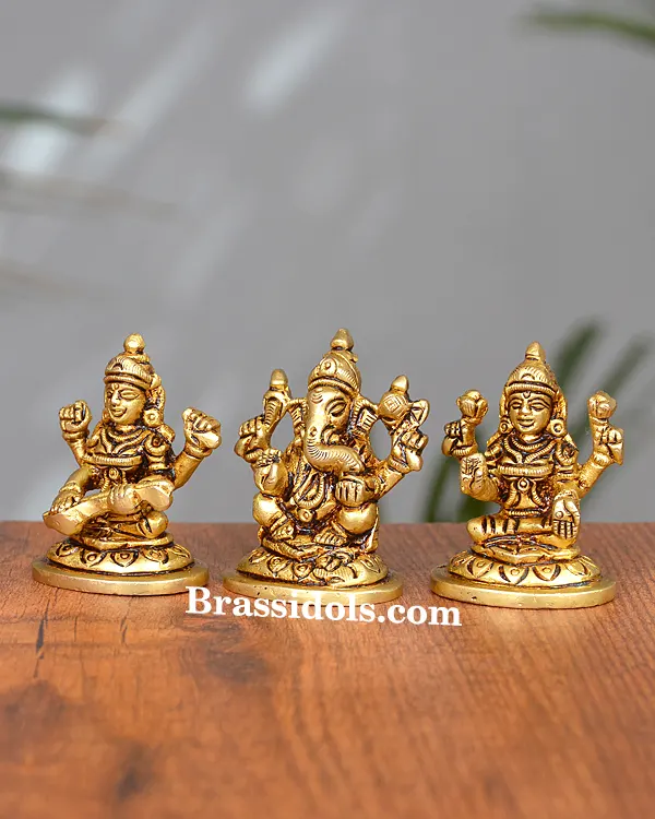 Lakshmi Ganesh With Base 200gm - image 2