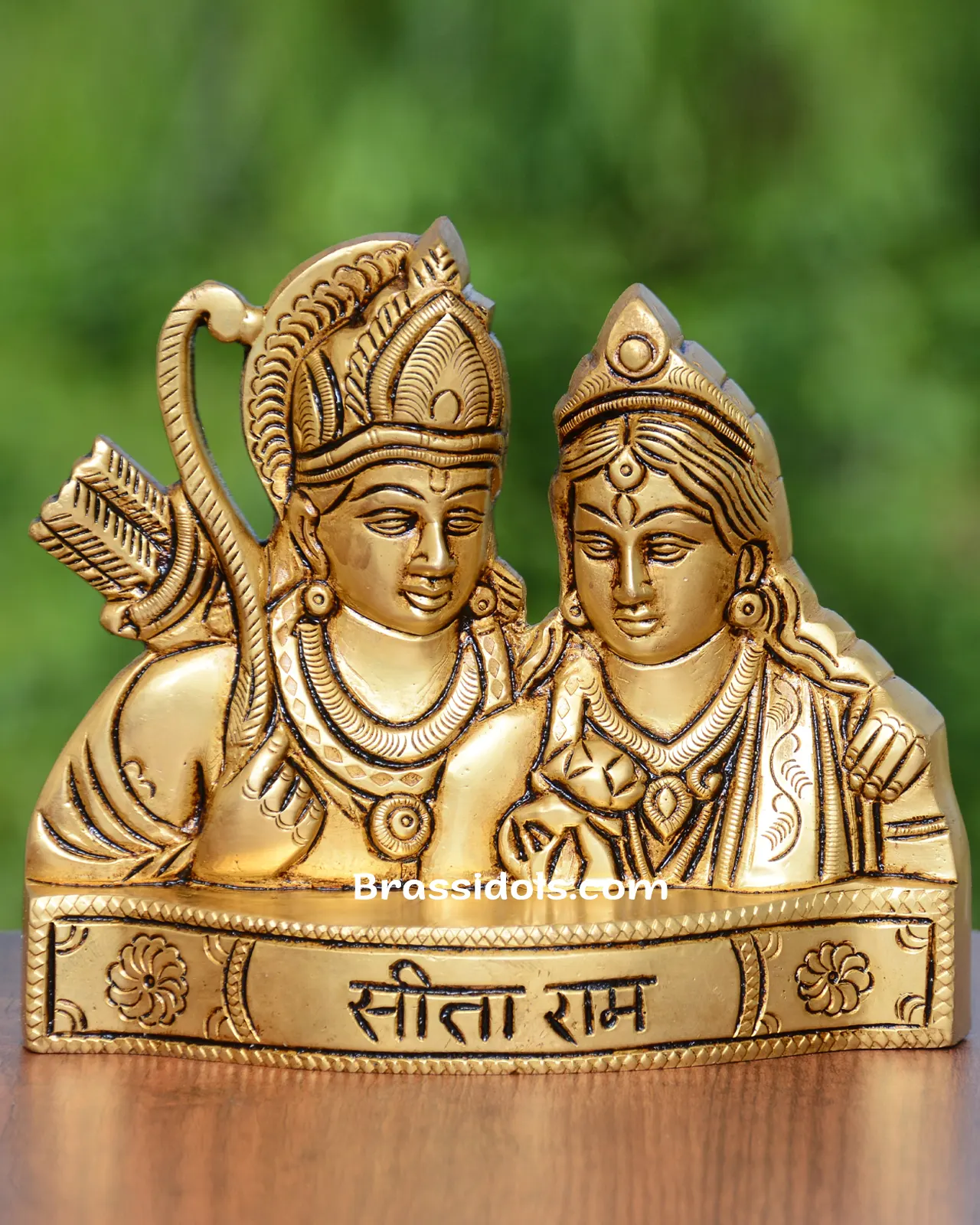 Brass Seeta Ram - image 1