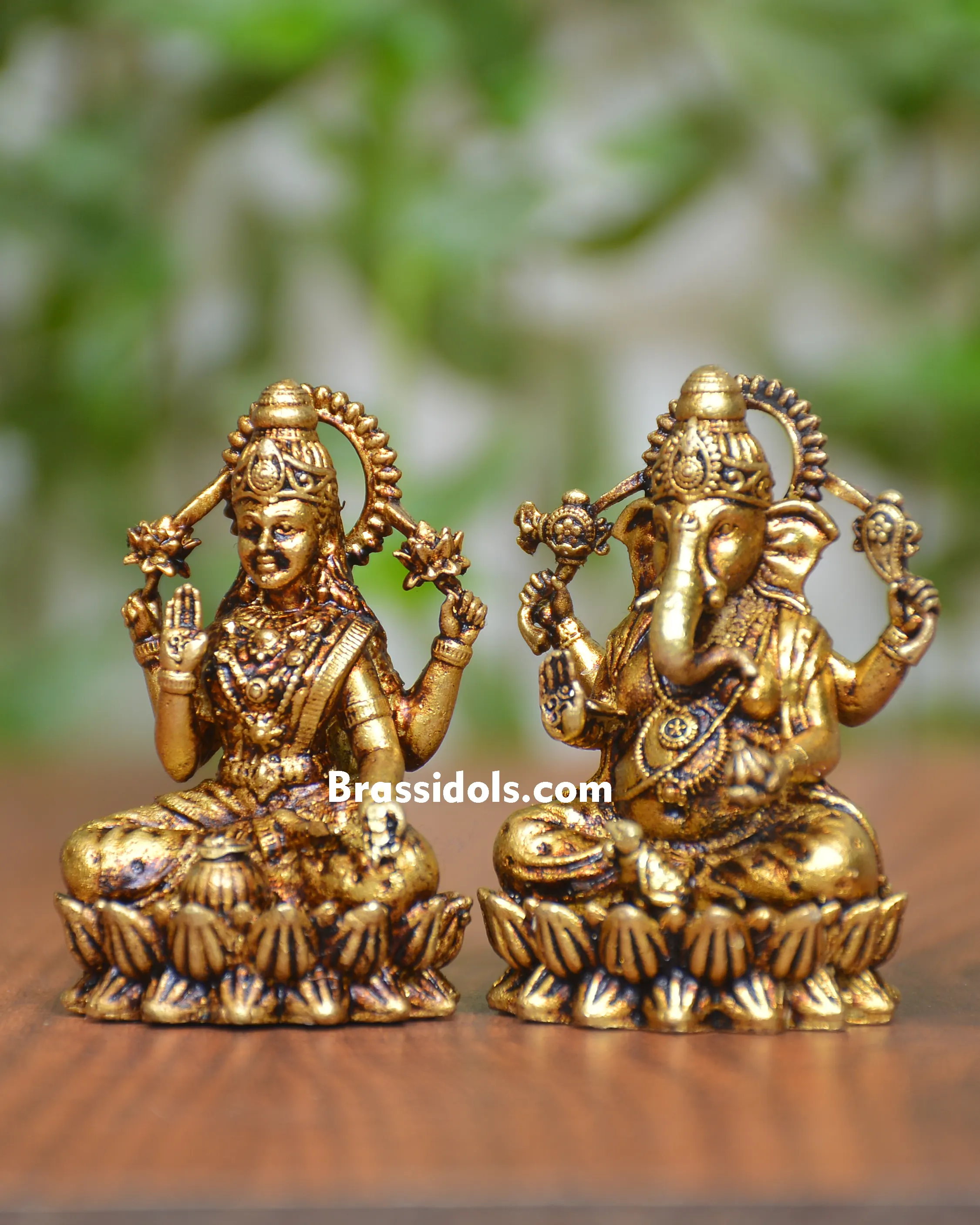 LIGHT WEIGHT KAMAL SITTING LAXMI GANESH - image 2