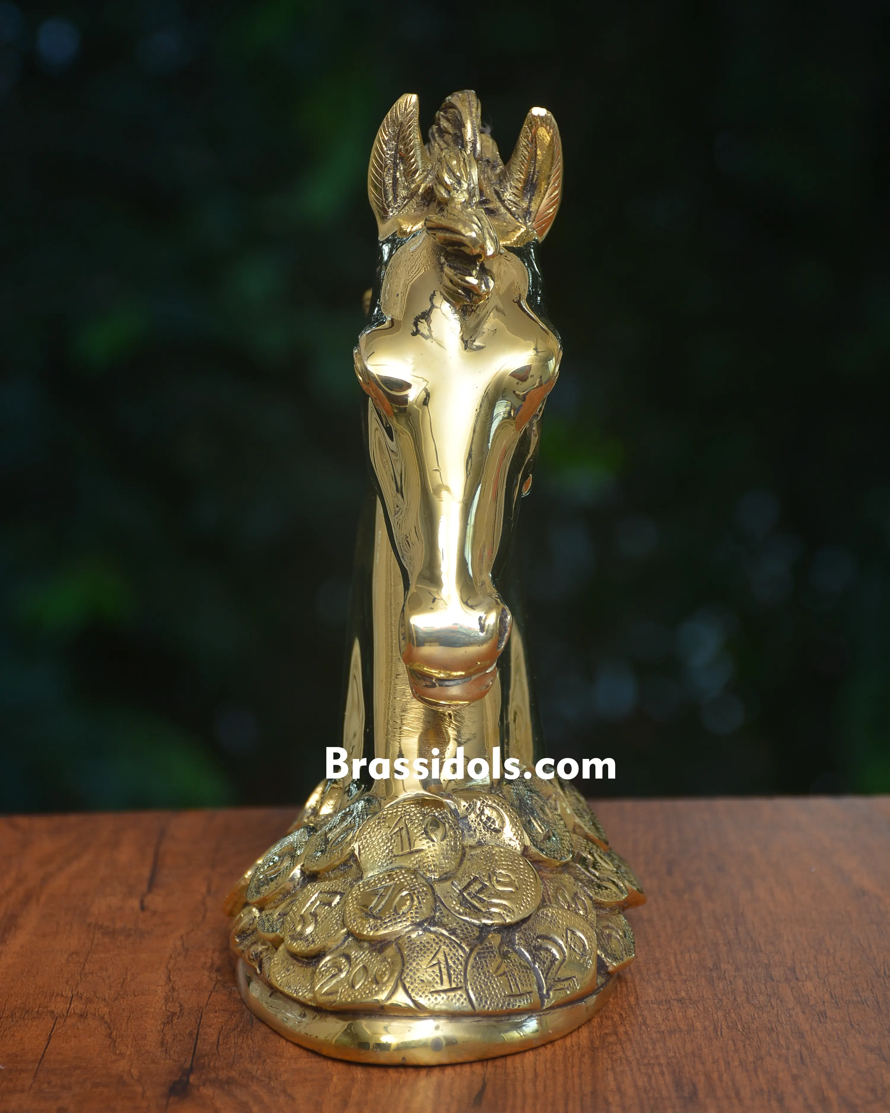 Horse Figurine with Coin Base - 2.00 kg - image 2