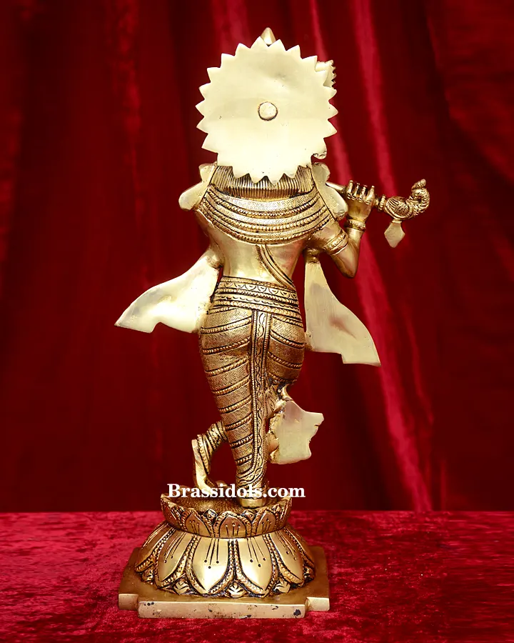 Base Standing Radha Krishna - image 2