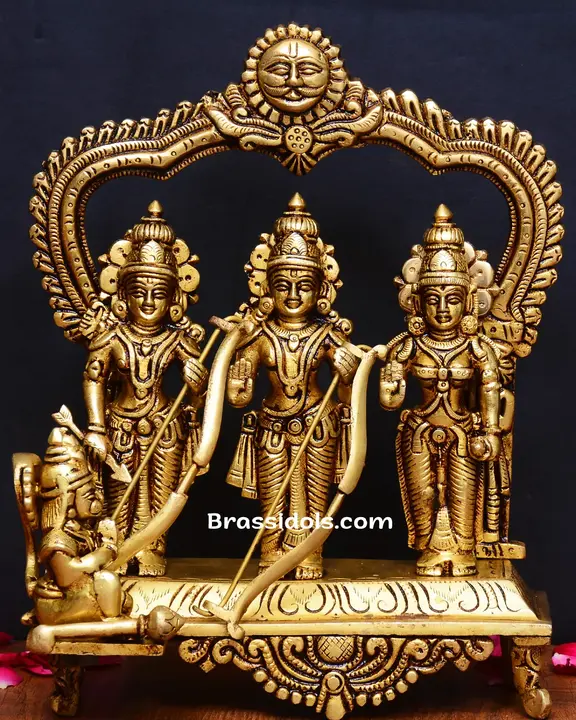 Brass Ram Darbar (11 Inch) - image 1