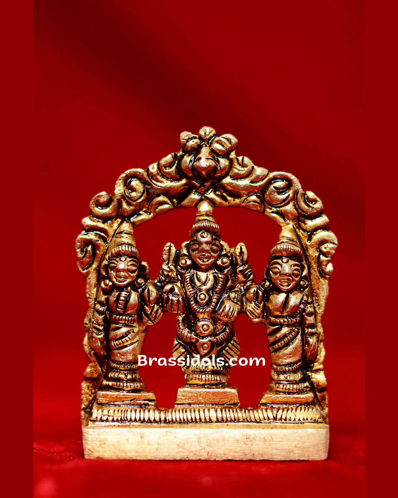 Tirupati Balaji Standing Round Base - image 1