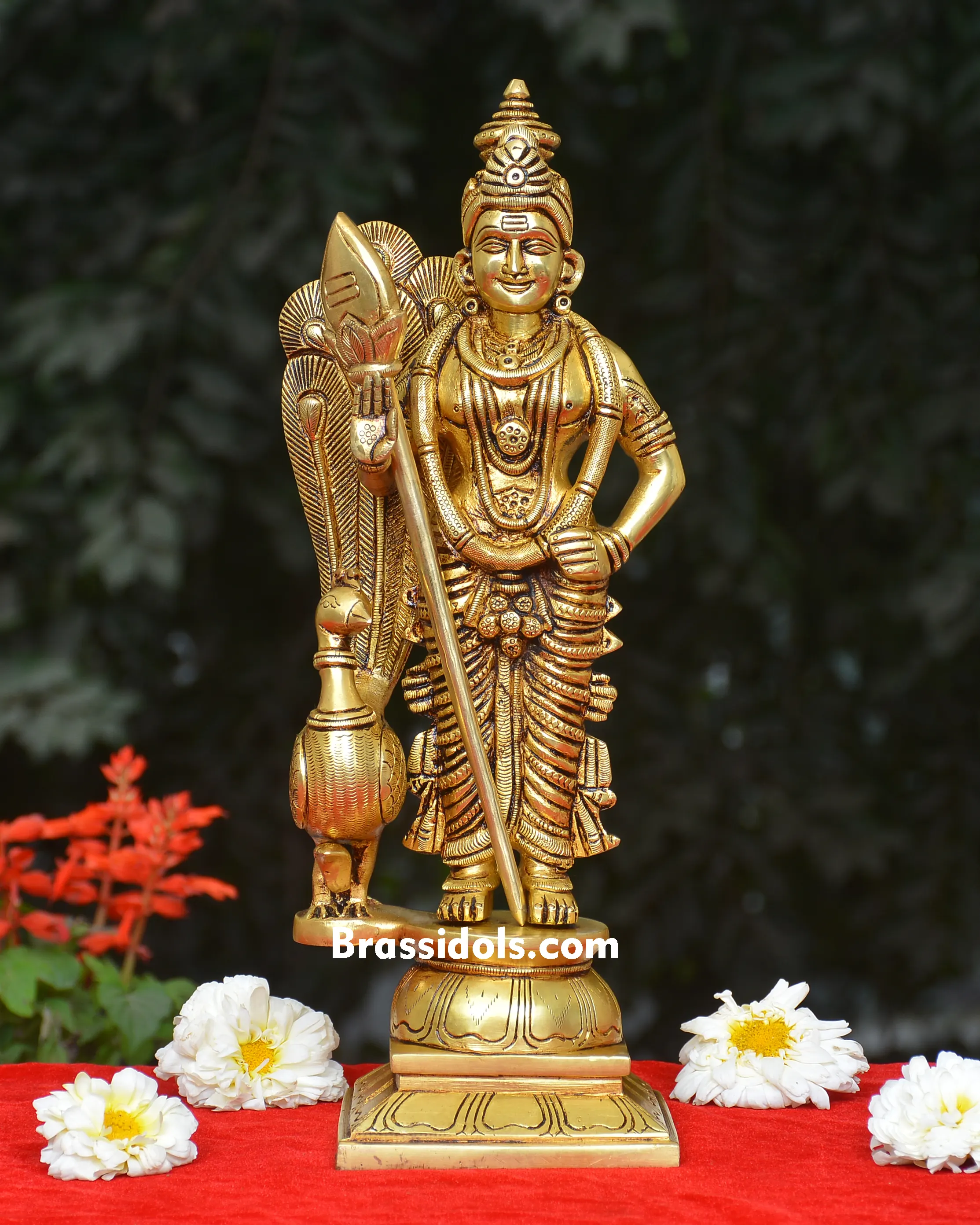 BRASS PALANI MURGAN - image 1