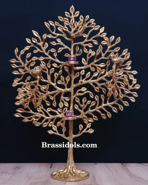 Kalpvriksha Tree Candle Holder - image 1