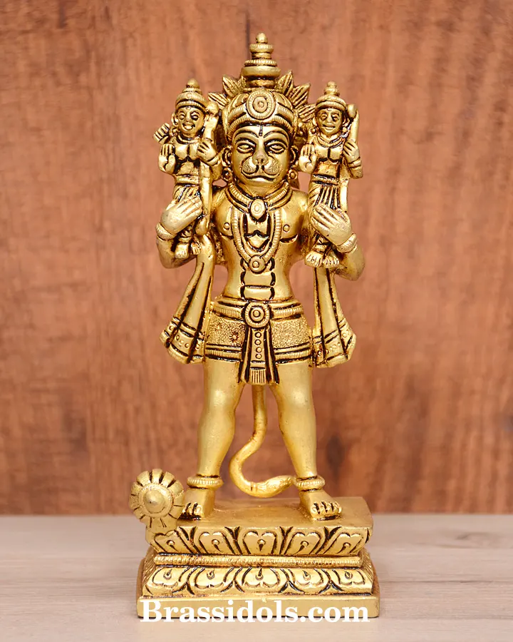 Standing Ram with Laxman & Hanuman - image 1