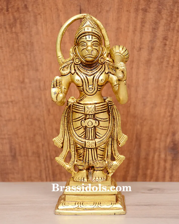 Standing Aashirvad Hanuman - image 1