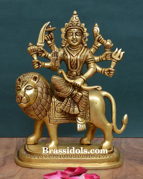 Brass Durga (7.5 Inch) - image 1
