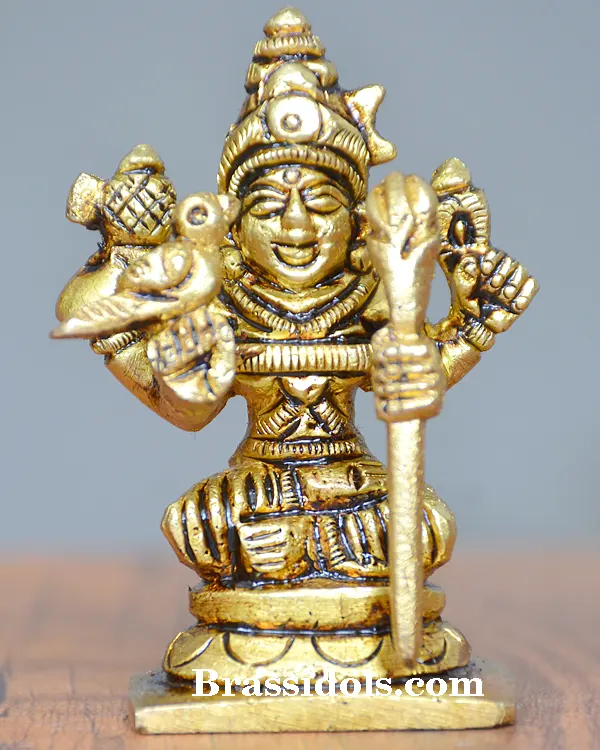 Kamakshi with square base 80 gm - image 1