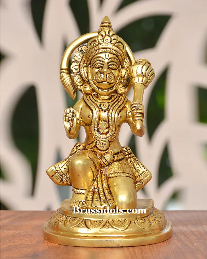 Sitting Hanuman With Base - image 1