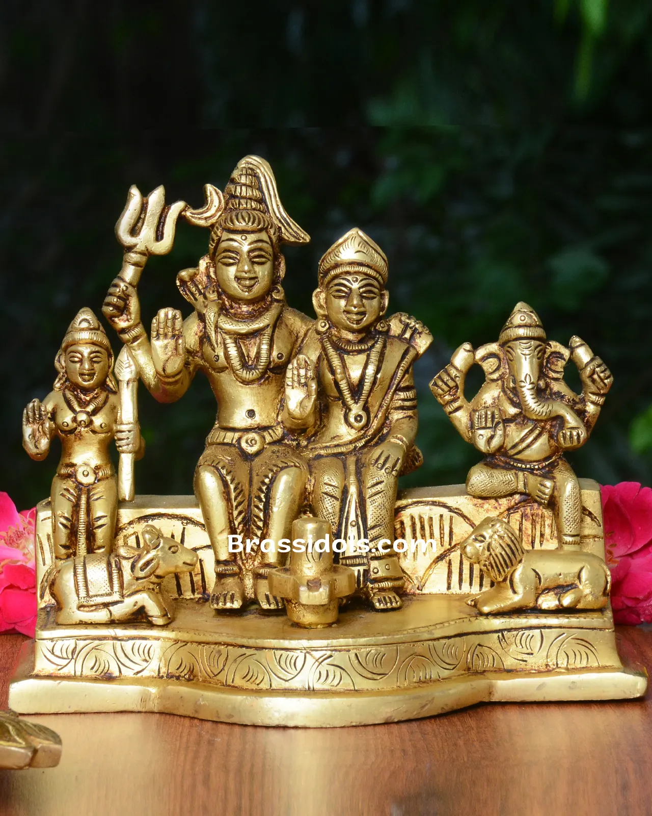 Shiva Parvathi Family with Base - image 1