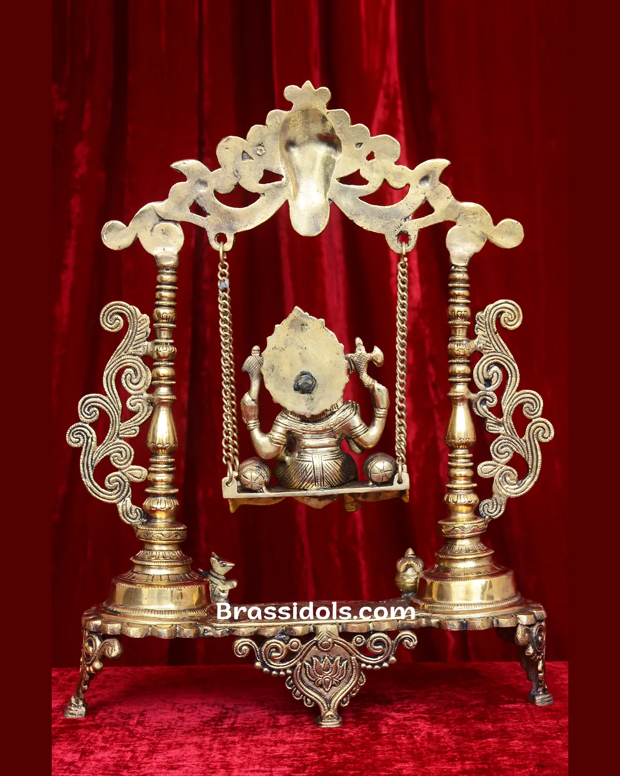 Frame Ganesh Swing Sitting on Jhula - image 2