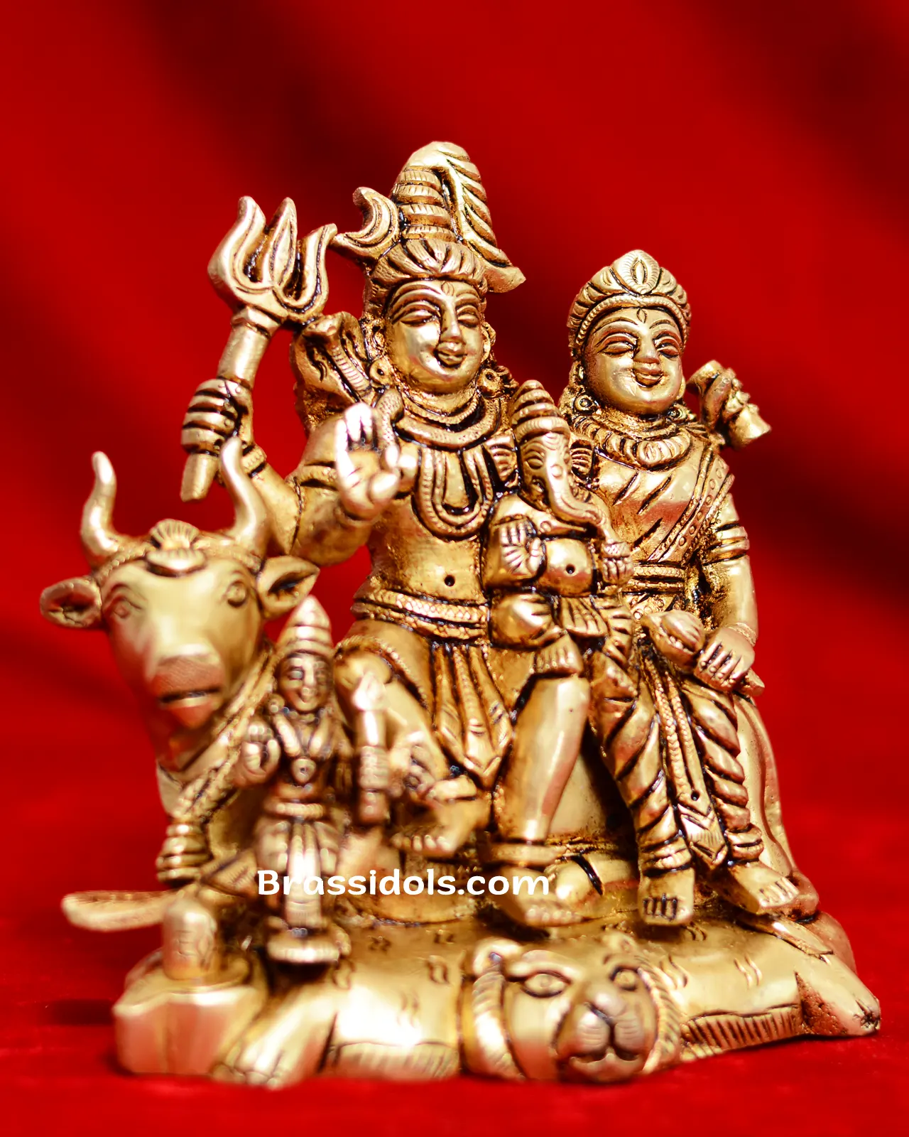 Square Base Shiva Family - image 2