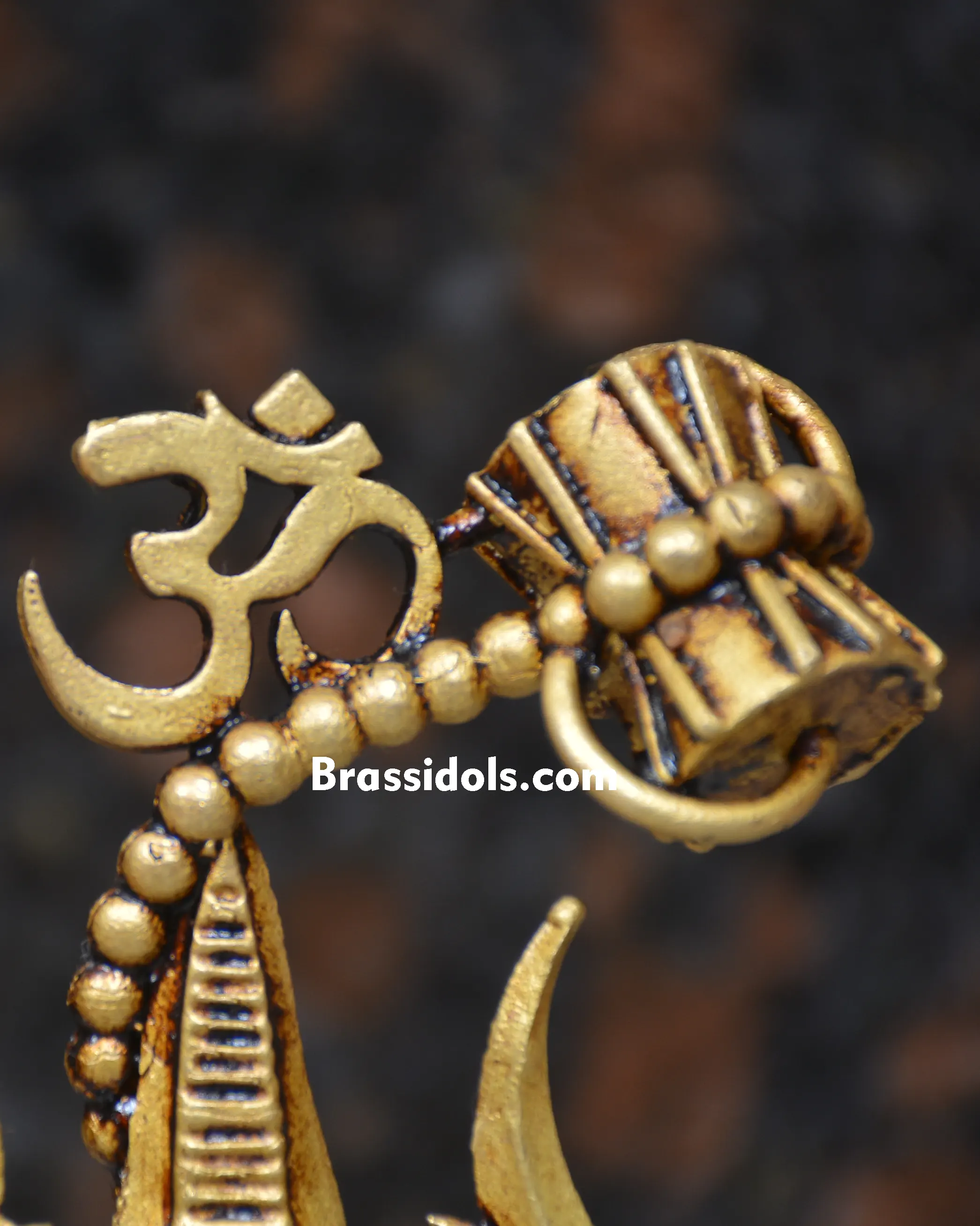 LIGHT WEIGHT TRISHOOL DAMROO WITH OM - image 2