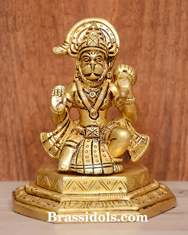 Sitting Hanuman 700gm - image 1