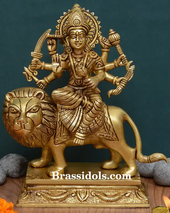 Brass Durga (11 Inch) - image 1
