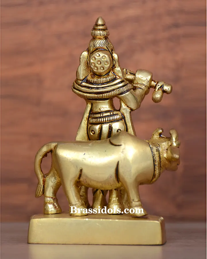 Standing Base Cow Krishna - image 2