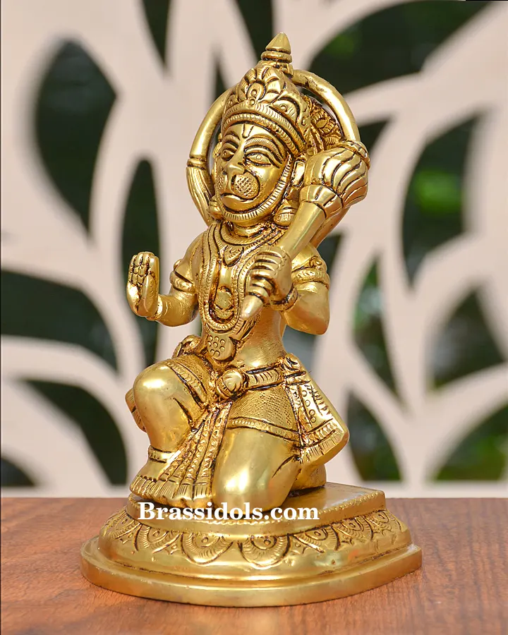 Sitting Hanuman With Base - image 2