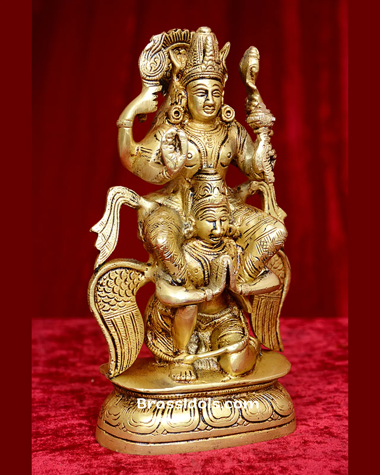 Garuda With Sitting Laxmi - image 2