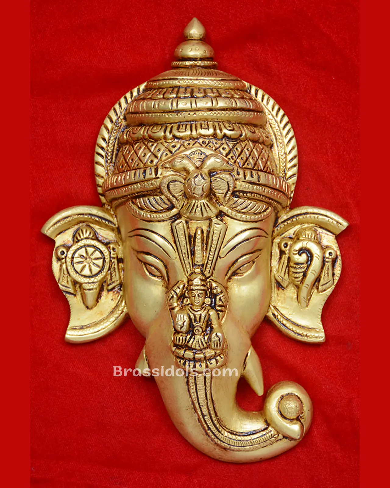 9 Inches Brass Udupi Krishna Idol - image 1