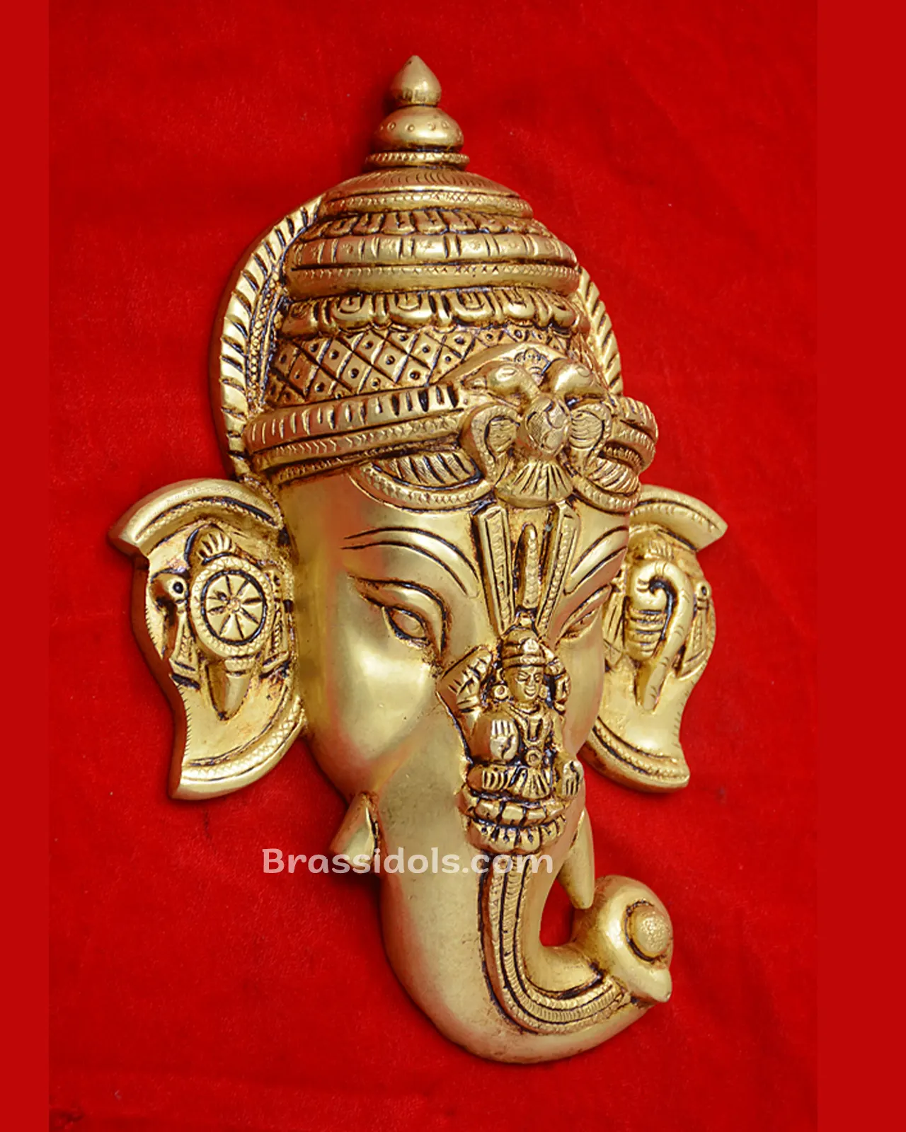 9 Inches Brass Udupi Krishna Idol - image 2