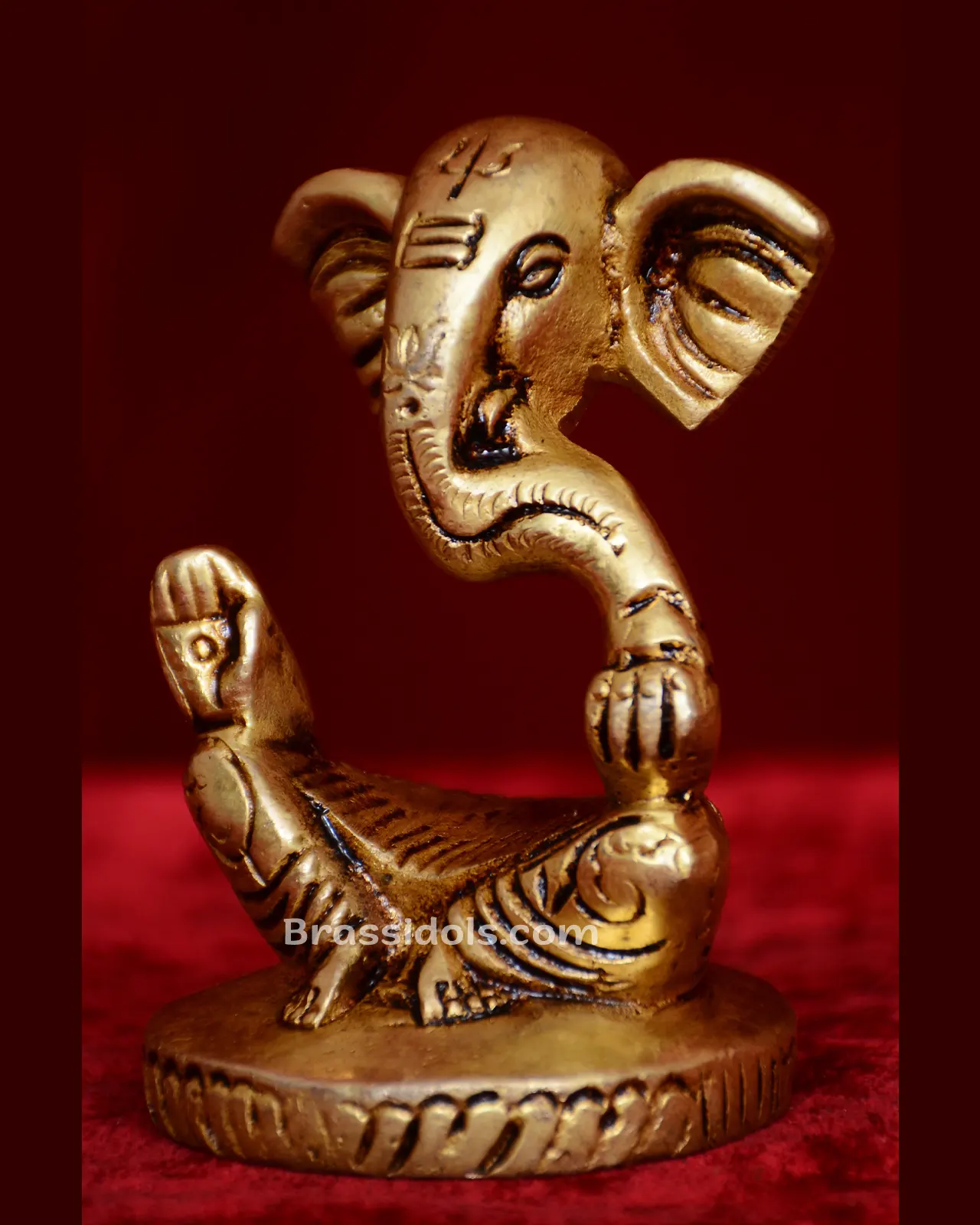 Brass Sangu Chakram Namam Table Top - image 2