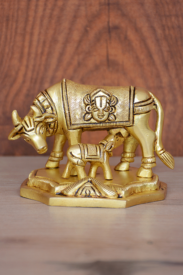 Brass Thirupathi Balaji Idol 9 Inches - image 1