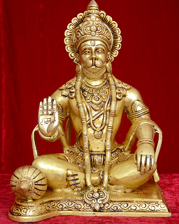 4 Feet Brass Thirupati Lord Balaji Idol - image 1