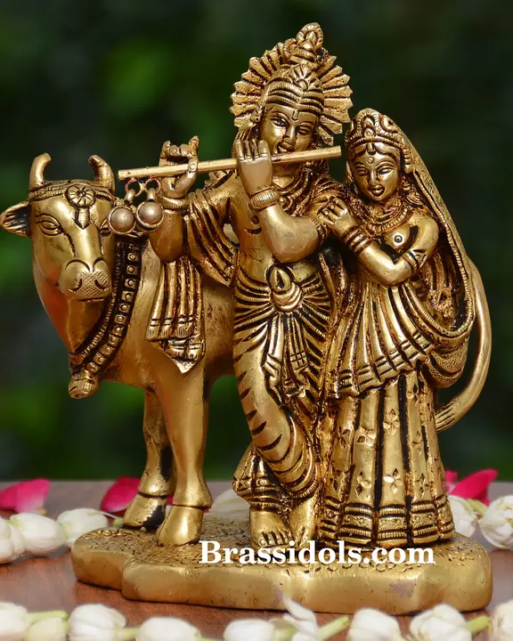 Cow Radha Krishna - image 1