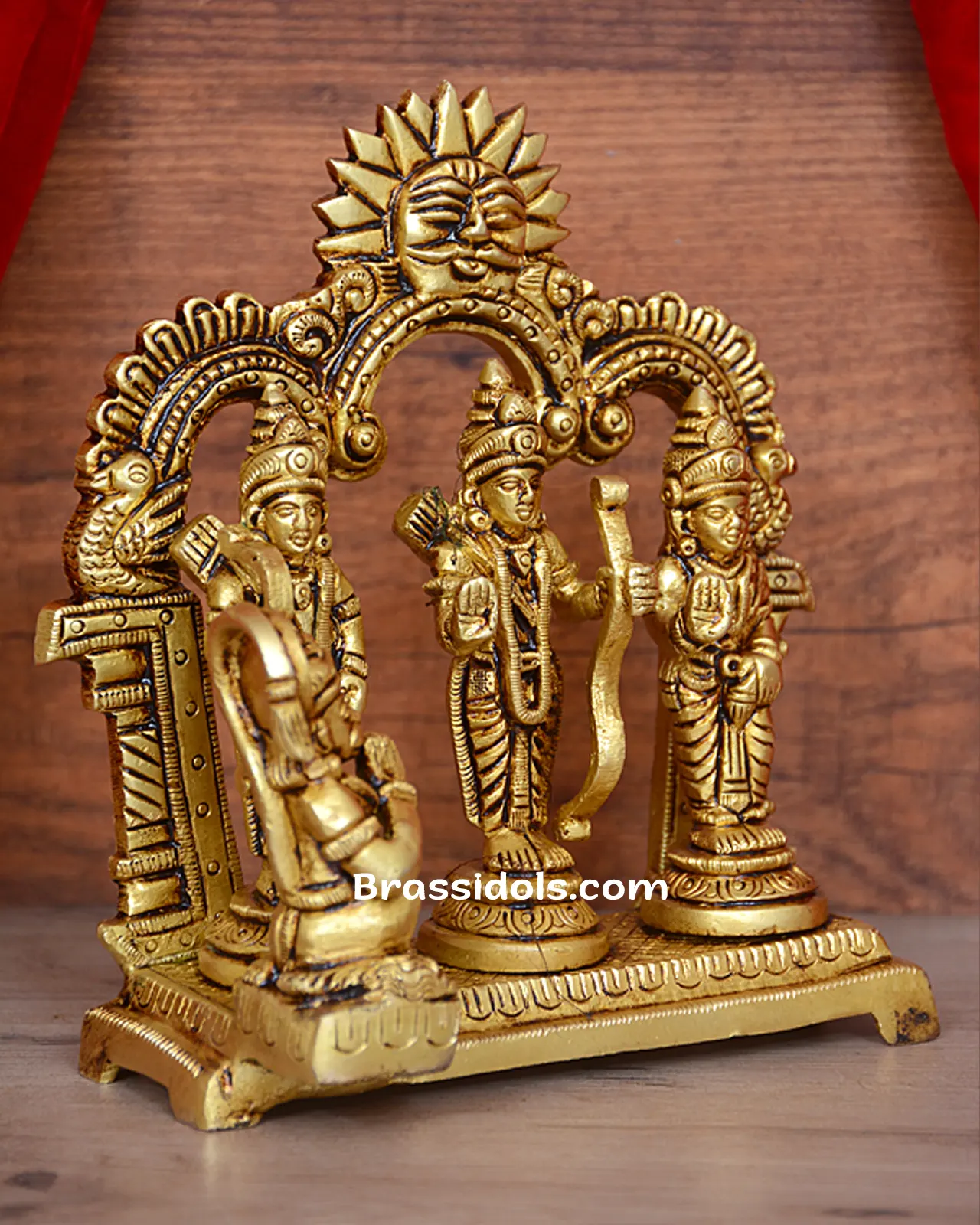 Brass Ram Darbar (5.5 Inch) - image 2