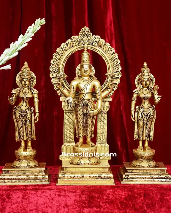 Panchaloha Balaji Sridevi With Bhoodevi - image 1