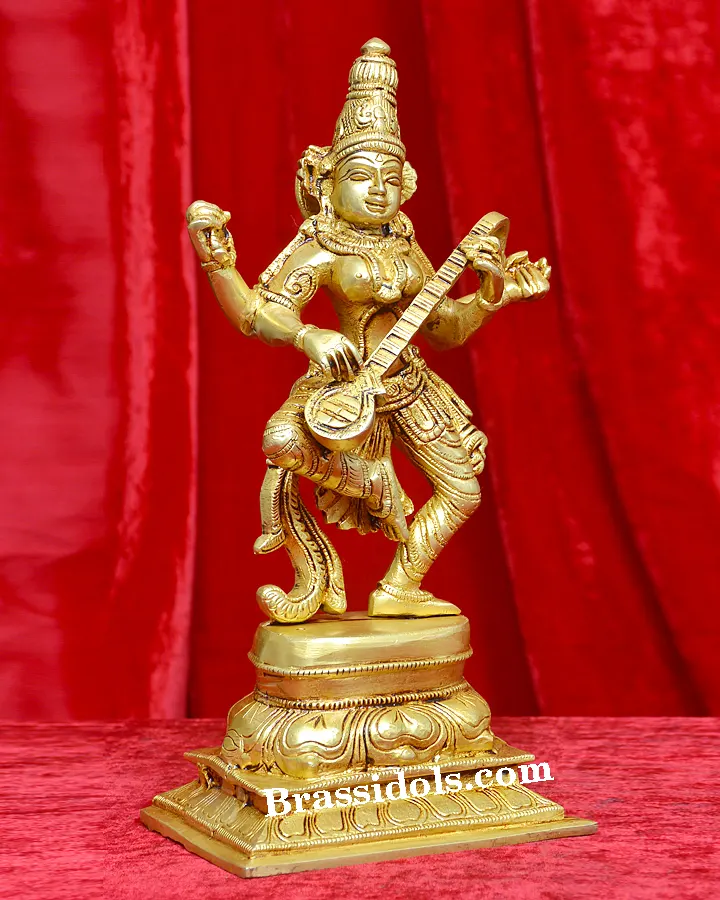 Standing Sarswati - image 2