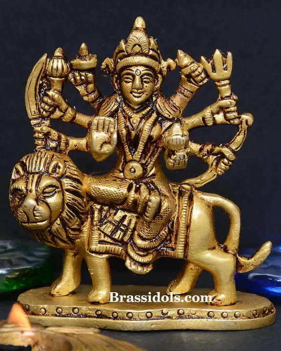 Brass Durga (3.5 Inch) - image 1
