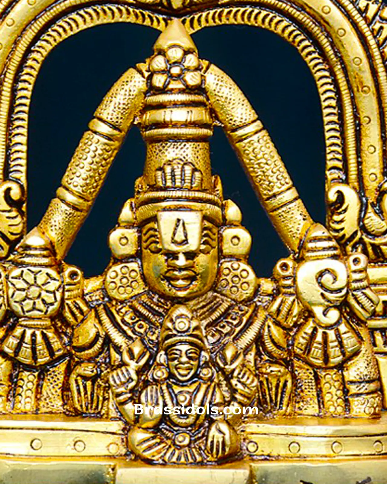 Frame Half Body Balaji with Padmavati - image 2