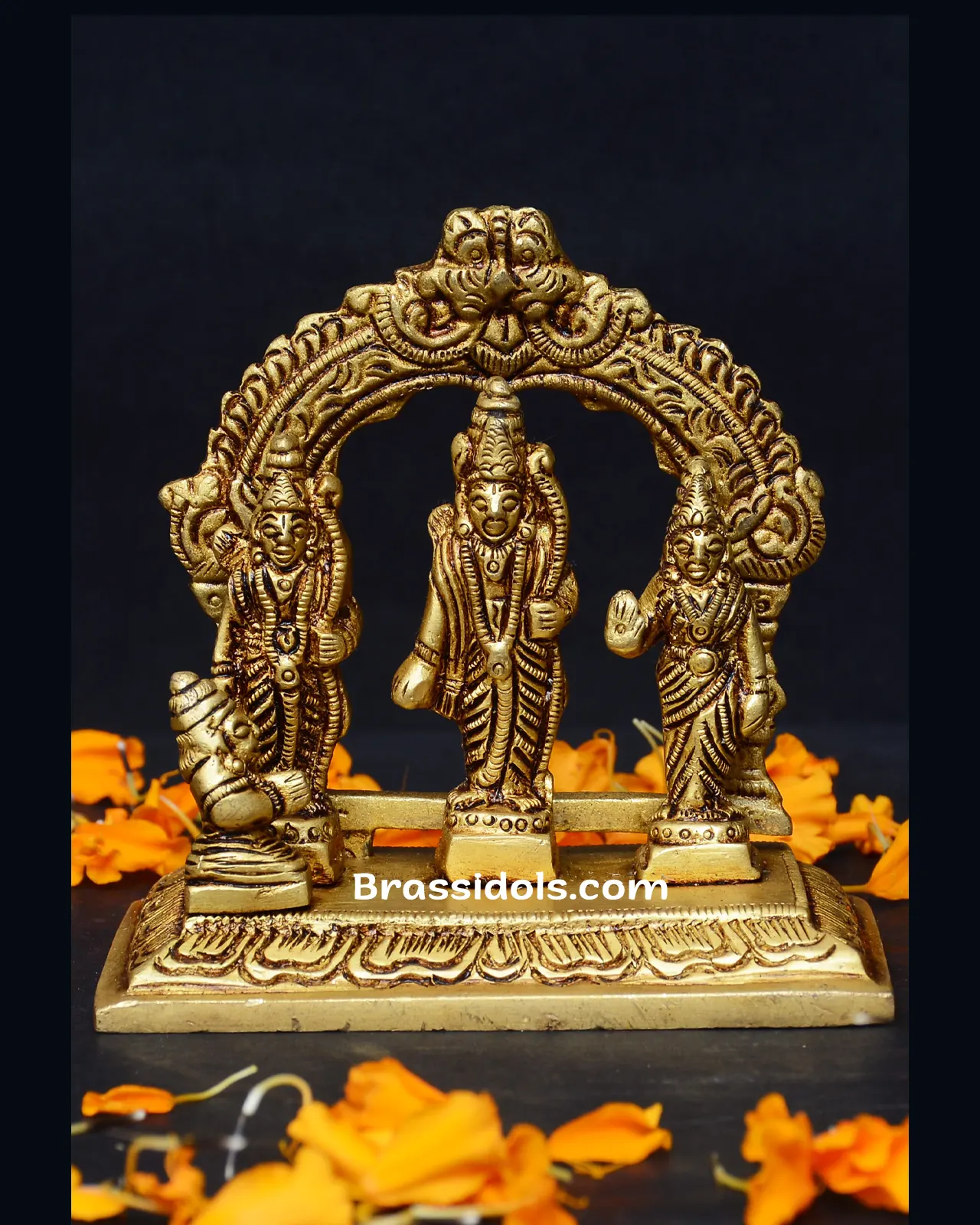Brass Frame Ram Darbar - image 1