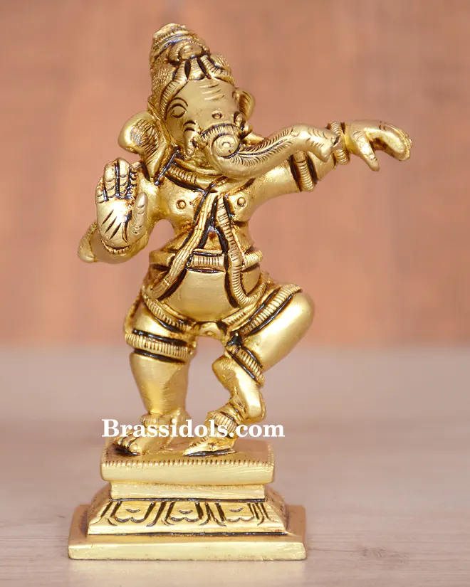 Dansing Ganesh (3.5 Inch) - image 1