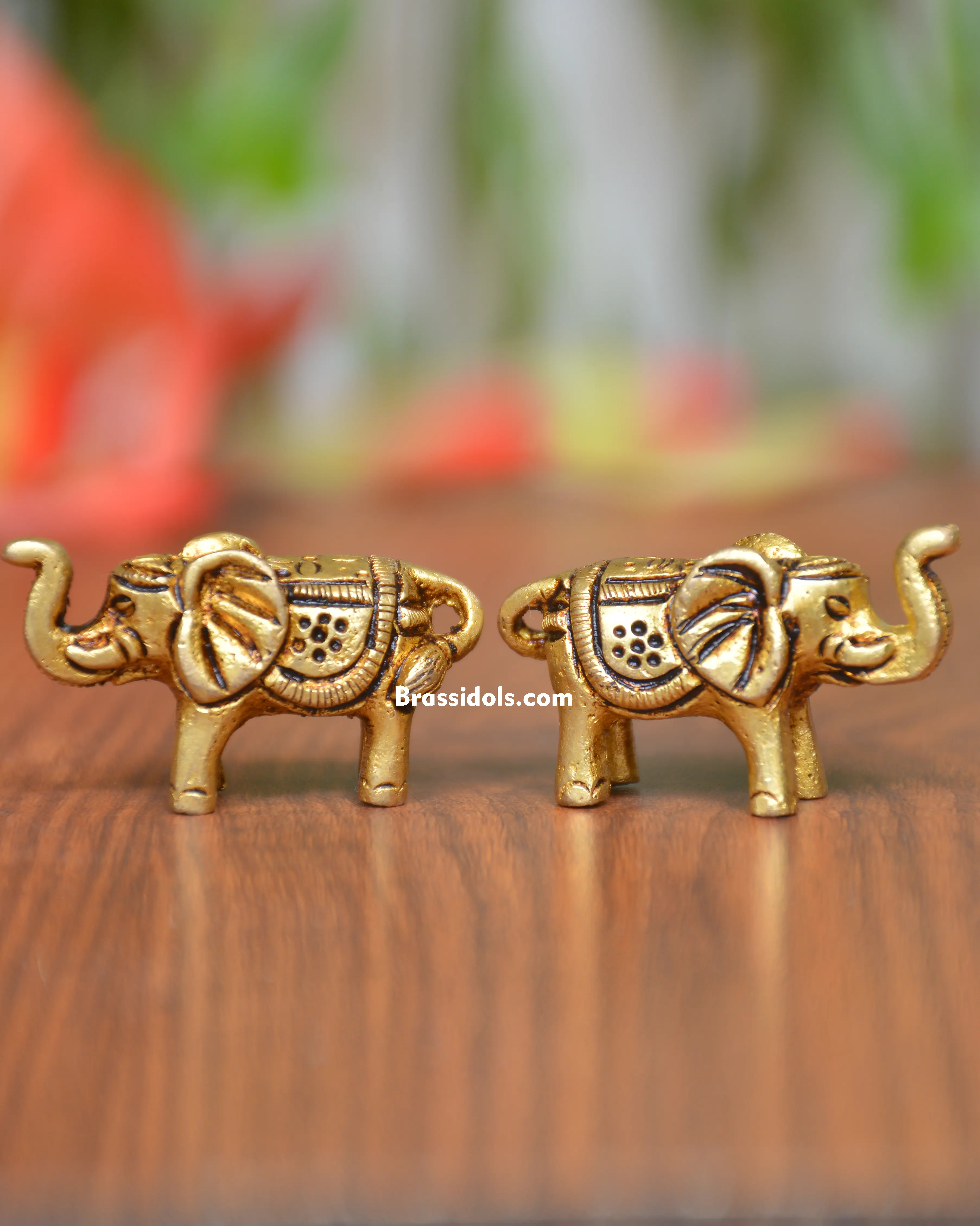 BRASS SMALL ELEPHANT - image 2