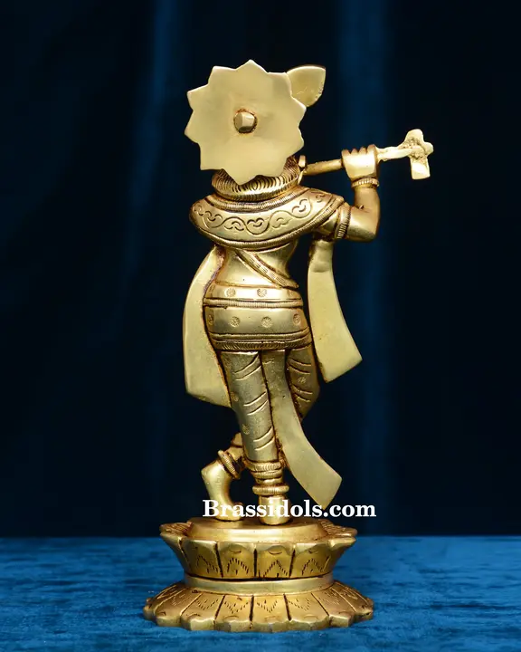 Base with Fluting Krishna - image 2
