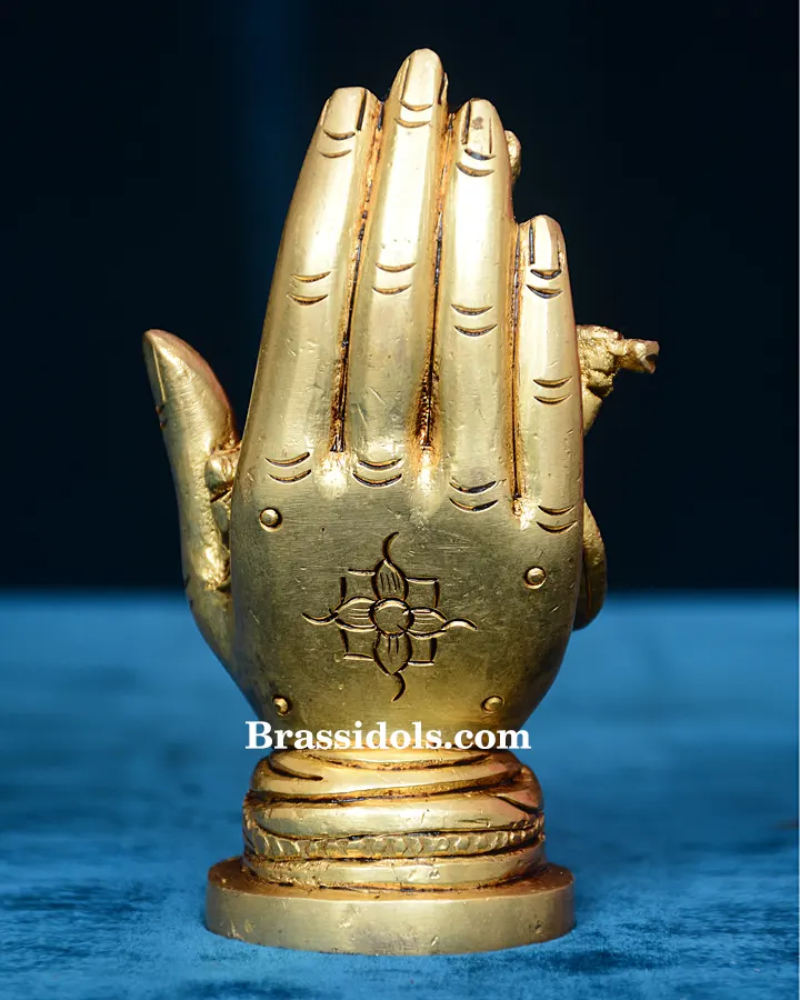 Hand Sitting Radha Krishna - image 2